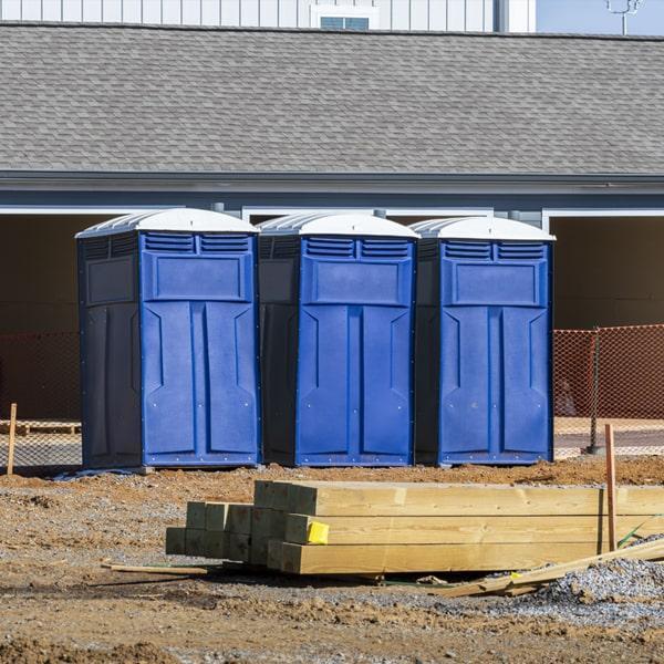 Heavy-duty construction site porta potty in Kingman, Arizona